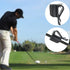 Golf Club Bag Clips, Putter Clamp Holder Organizer, Durable Plastic Black Putting Clip for Men Women Golfers
