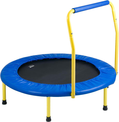 3FT 36" 3+ VEVOR Trampoline for Kids, Trampolines Indoor/Outdoor Trampoline for Toddlers, Foldable Mini Baby Jump Toy