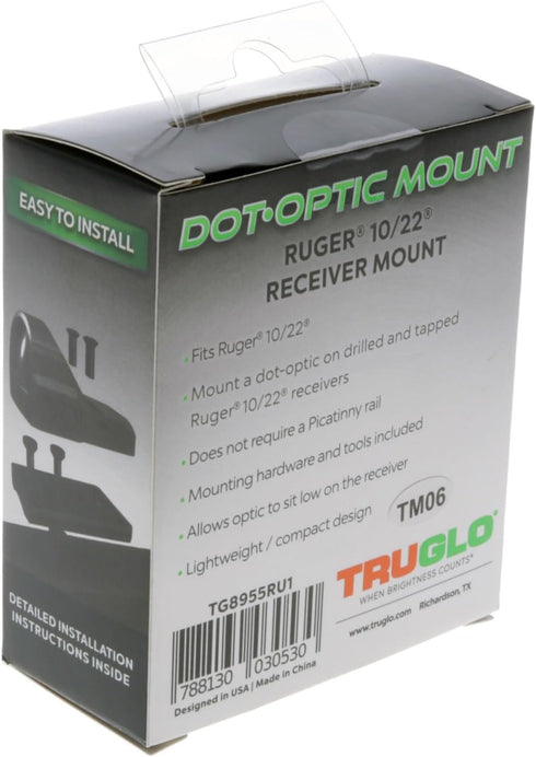 TRUGLO Mnt Rifl Rcvr 10-22 Tg/Vor/Doc (TG8955RU1)