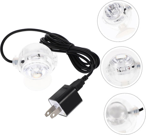 Fish Tank Spotlight LED Aquarium Light, Underwater LED Light for Fish Tank Supplies and Decoration