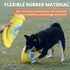 LaRoo 24cm Dog Flying Disc, Bite Resistant Floating Interactive Chew Toy for Medium Large Dogs