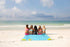 Pike Trail Pocket Beach Blanket (60 in X 56 in) – Lightweight Sand Proof Waterproof Blanket for Outdoor Use