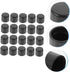 20pcs Foosball Rod Caps for Standard Tables End Caps for Soccer Game Accessories Protective Covering for Easy