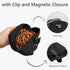 Dog Treat Training Pouch 2 Pack, Silicone Pet Treat Bag with Clip/Magnetic, BPA Free (Grey & Black)