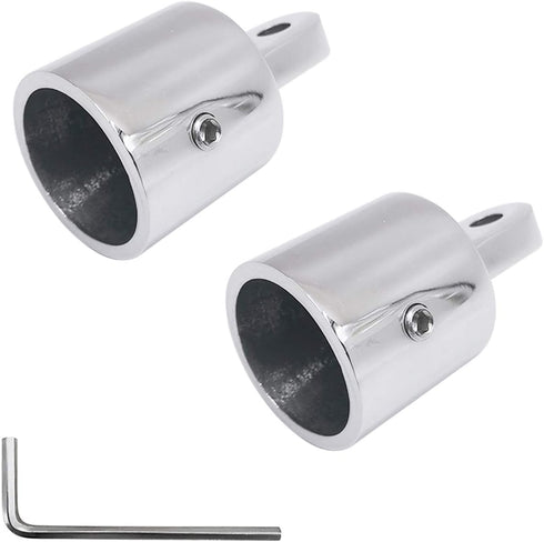 SHENGHUISS Bimini Top Cap Eye End Boat Fitting, Stainless Steel 316 Marine Hardware with L Shape Hex Key