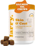 Salmon Oil for Dogs by Larry, Dog Supplements for Itchy Skin & Allergy Relief, 120 Soft Chews for All Breeds