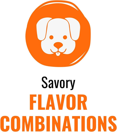 Good'N'Fun Chicken Flavored Rawhide Dumbbells for Small Dogs