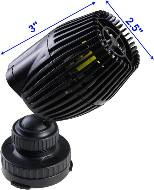 AQUANEAT Aquarium Wavemaker Circulation Pump, 800GPH Fish Tank Powerhead Pump, Submersible Water Pump, Magnetic Base by AQUANEAT