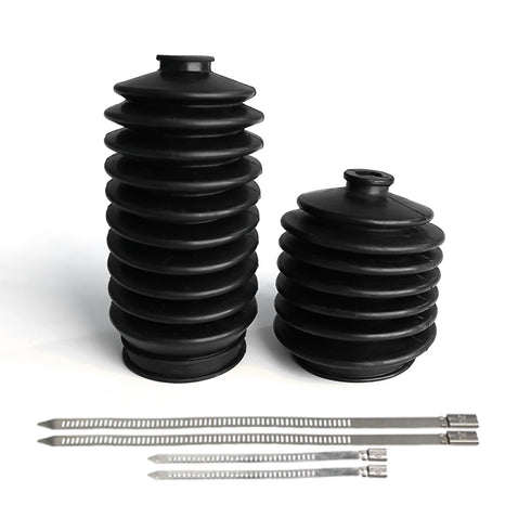 Steering Bellows with Stainless Steel Cable Tie - Fits Club Car DS Gas and Electric Passenger Side