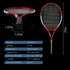 Pre-Strung Tennis Racket Set for 2 Players, 27 Inch Light Adult Racquets for Beginners with Balls, Overgrips, Carry Bag
