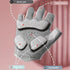 CXQRR Women Anti-Slip Breathable Fingerless Work Out Gloves for Gym Lifting Weightlifting Exercise