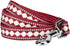 Blueberry Pet 3M Reflective Jacquard Dog Leash with Soft & Comfortable Handle, 5 ft x 5/8", Marsala Red, Small, Leashes for Dogs