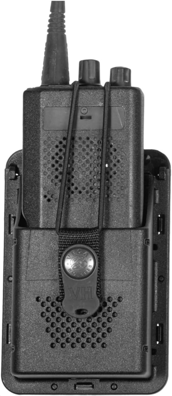 Hero's Pride Edge Radio Holder, Chicago PD Two Way Radio Holster for Duty Belt, Police Radio Case