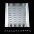 Aquarium Divider Clear, 10/15/20 Gallon Fish Tank Divider with Suction Cups (10 Gallon)