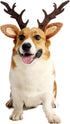 Pet Deer Costume Hat Adjustable Merry Christmas Dog Antlers Headwear Accessories (Large)