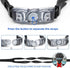 Swimming Goggles and Cap Set, Silicone Swim Hat Pack for Adults with Anti-Fog Glasses