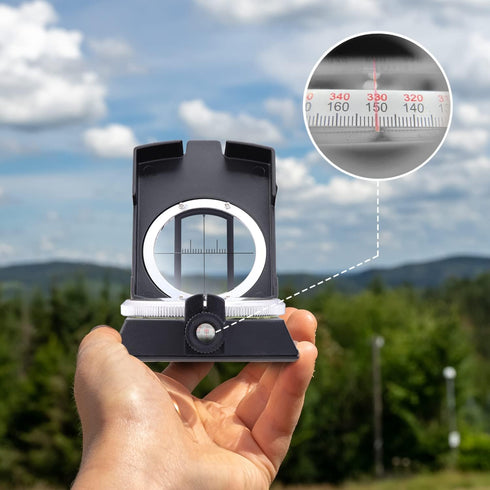 Sportneer Waterproof Shockproof Compass for Hiking, Climbing, Biking, Exploring Geology Outdoor Activities