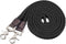 Tough 1 Flat Cotton Roping Reins, 7ft, Black