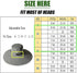 Leotruny Men Wide Brim Sun Hats, UPF50+ Waterproof Breathable Bucket Hat for Fishing, Hiking