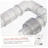 1 Set Plumbing Fittings for Fish Tank Filter Tube, Aquarium Filter Water Tubing, External Filter Water Case Overflow Kit