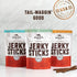 1 lb Rocco & Roxie Beef Jerky Dog Treats | Soft Training Snacks Made in USA | High Value Beef Jerky for Dogs, Small