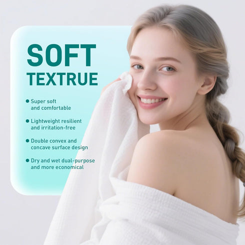 30"X60", (XL,10 Count) Ditoi Disposable Bath Towels,Extra Large Beach Towels Camping Towels for Travel Hotel, Soft