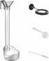Fish and Shrimp Feeding Dish Set, Fish Tank Directional Feeding Tube Kit with Feeding Ring, Cleaning Brush