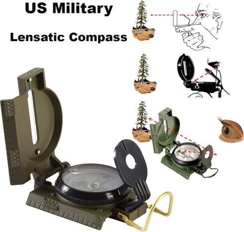 Survival Kit with Tactical Tools, Emergency Gear, Camping Gear - Useful Gift for Men