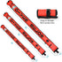 7in 4ft/5ft/6ft Luwint Surface Marker Buoy Width x Tall, Scuba Diving SMB Safety Sausage Signal Tube, Hi-Visibility