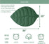 30 20 Inch 2025 Letalong X Leaf Shaped Cotton Cat Bed Pad, Warming Cat Mat, Pet Warming Pad for Cats, Warmer Mat
