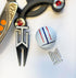 Golf Ball Marker with Hat Clip, Golf Alignment Ball Marker for Putting, Golf Divot Tool, Training Aid, Accessories Gift