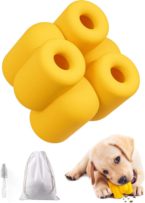 Treat Dog Toy, Interactive Slow Feeder Chew Toys, Durable Fillable Toy Collection for All Breeds