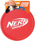 Nerf Dog Nylon Flyer Dog Toy, Lightweight Flying Disc, 9 inch diameter, for Medium/Large Breeds, Red
