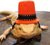 Lizard Costume with Sling Carrier, Bearded Dragon Clothing Adjustable Reptile Carrier Sling for Outdoor Walking (Orange