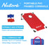 Set 2 8 (3 2-feet) Portable Cornhole with Collapsible Cornhole Boards, Cornhole Bean Bags and Carrying Case for Yard