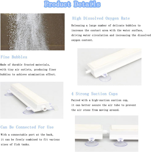 White Aquarium Air Stone