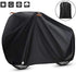 Viaky 210D Nylon Waterproof Bike Cover for 1 Bike, Anti Dust Rain UV Protection with Lock-holes Storage Bag