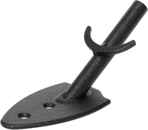 Skull Hooker Powder-Coated Steel Big Game Hook for Flush Display Wall Mount of Bear, Deer & Antelope Skulls