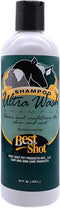 Best Shot Ultra Wash Shampoo with Pet Coat Release Technology, Soap-Free Coat and Skincare Product for Dogs, 16 Ounces