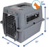 Petmate Sky Kennel, 21 Inch, IATA Compliant Dog Crate for Pets up to 15 pounds, Made in USA