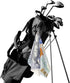 Pardick Golf Towel for Men Women, 100 Dollar Bill Design, Microfiber Fabric for Cleaning Golf Balls