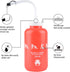SHOKE 1 Liter Squeeze Sports Water Bottle with Long Straw, BPA Free, Leak Proof for Football, Hockey, Gym