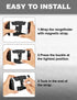 Golf Rangefinder Magnetic Holder Mount Strap for Golf Cart Frame, Adjustable Slim Range Finder