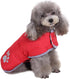 Queenmore Reversible Winter Fleece Dog Coats, Waterproof Pet Jacket for Cold Weather, Available in Sizes XS to XL