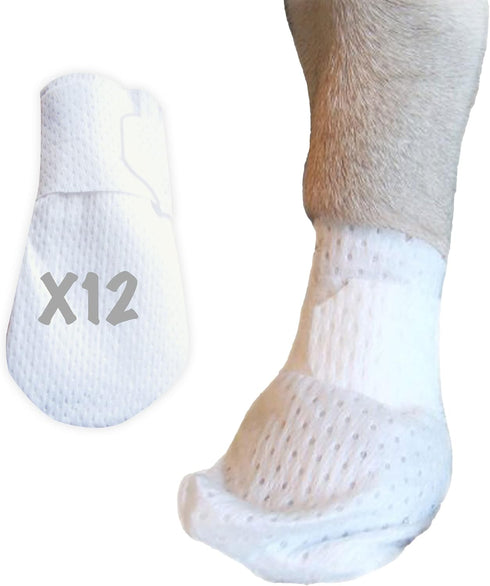 Medimitt Paw Bandages for Dogs, Cats and Pets Stretchy Medical Booties, First