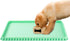 X-Haibei Large Silicone Cat Dog Food Mat 24 x 16 Inch, Waterproof Feeding Mat with Edges for Floor Table