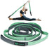 Premium Durable Cotton Stretch Strap with 10 or 12 Loops - Non-Elastic Yoga Strap for Stretching, Multi-Loop Fitness