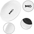 4 Pack Cat Food Bowl with Non-Slip Silicone Bottom, Healthy Ceramic Dishes for Indoor Cats, Puppy Feeding Plates