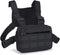 Outdoor Chest Bag for Men, Lightweight EDC Chest Pack with Built-In Phone Holder