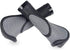 MUYDZ 1 Pair Bike Grips with Rubber Ergonomic Antislip Handlebar Grips for Road and Mountain Bicycle